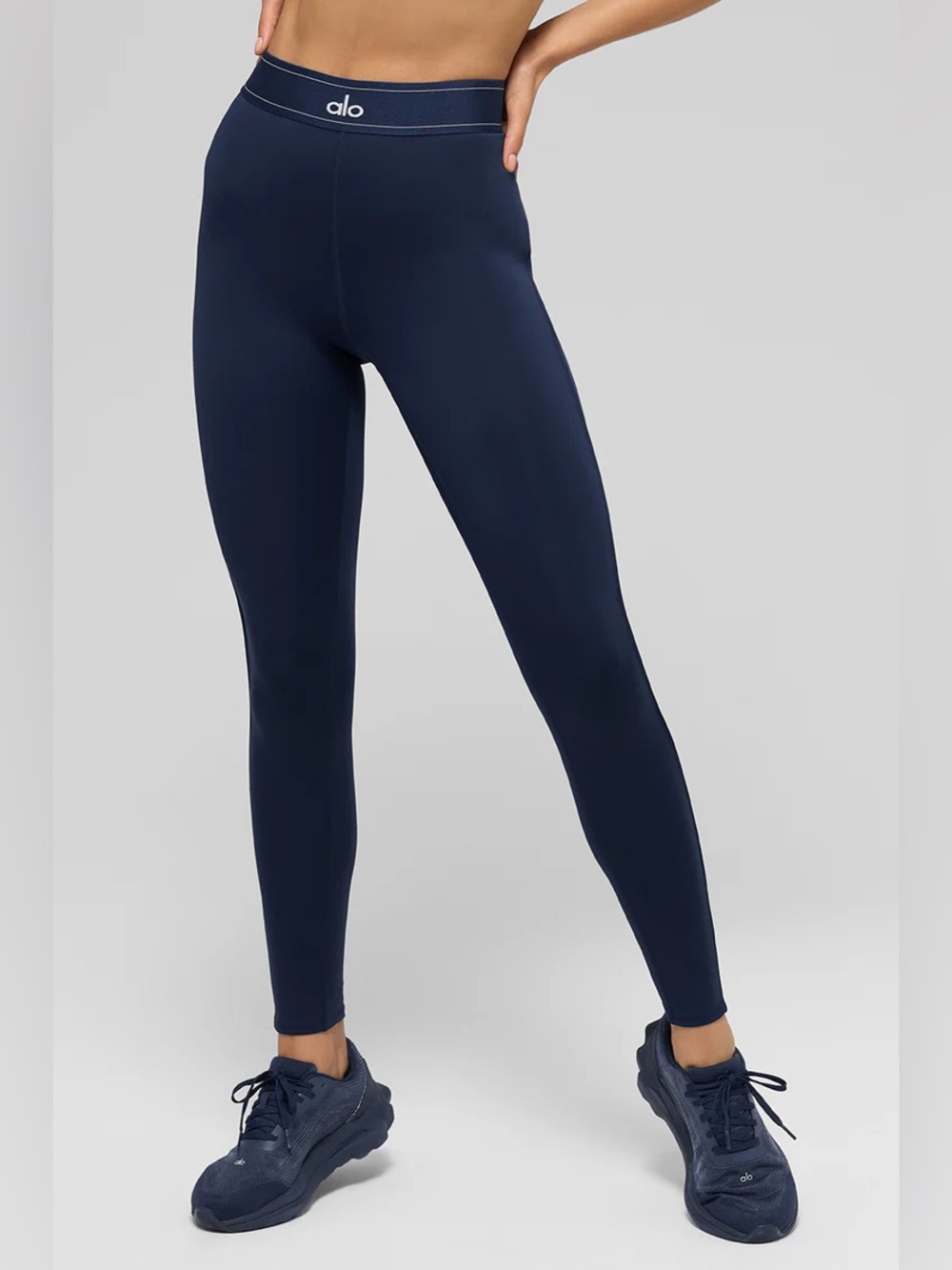 ALO Yoga Airlift High-Waist Suit Up Legging Navy S New